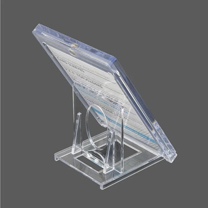 1-10Pcs Clear Card Holder Magnetic Holder Trading Cards Protectors Hard Plastic Sleeves Display Baseball Sports Standard Card