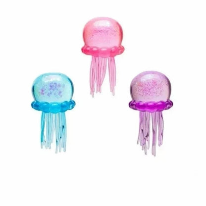 Trending Needoh Fuzz Ball Jellyfish Squishy Blind Box Random Color Soft Stress Relief Toy Cute Relaxing Squeeze Sensory Toy