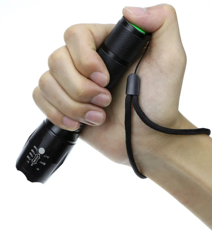 XML T6 LED Flashlight Portable Telescopic Tactical Torch Lanterna Tactical Flashlight Zoomable Waterproof Outdoor Camping Bike