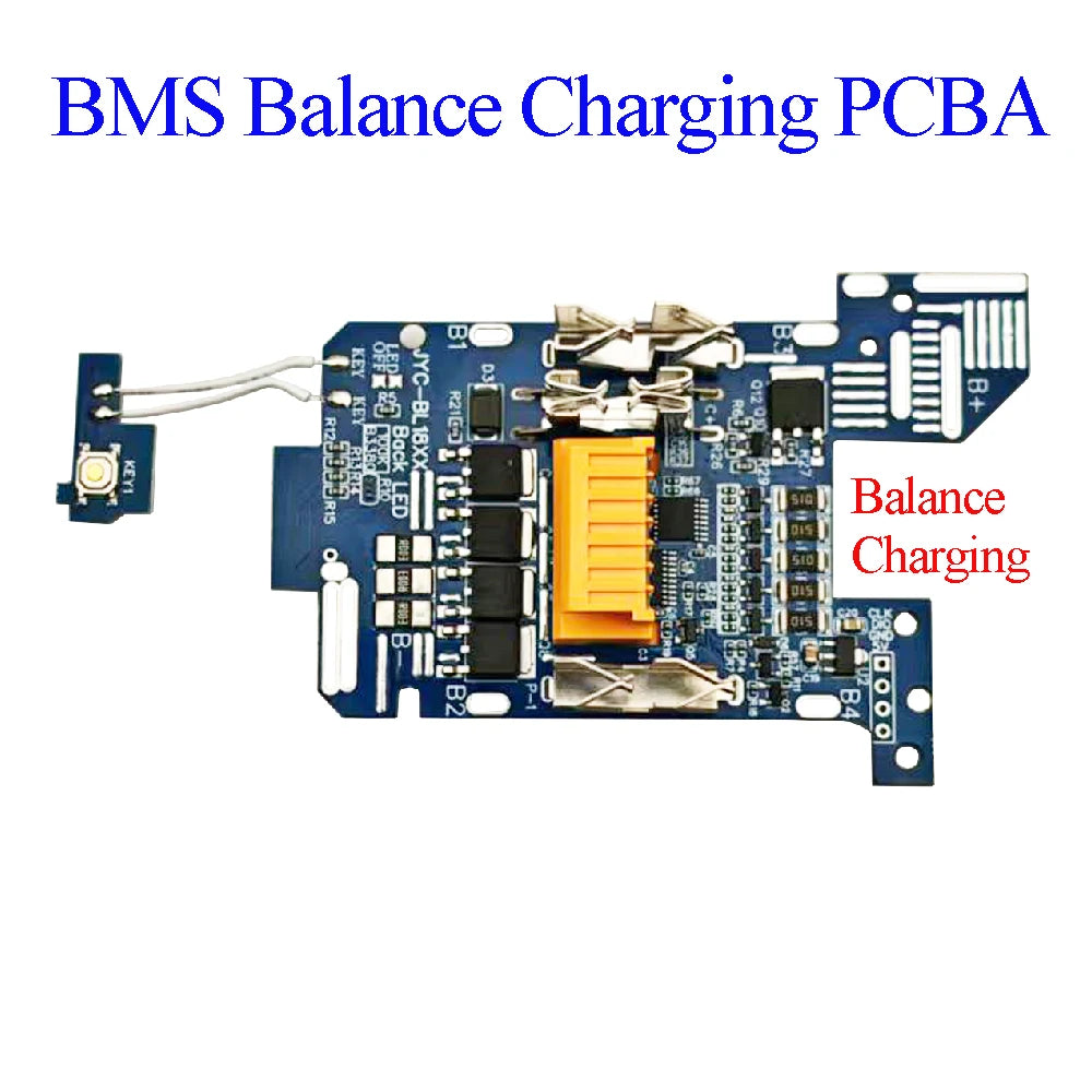 BL1830 BMS PCBA Balance Charging Circuit Board For MAKITA 18V Li-ion Battery Case Lithium Ion Batteries Pack BL1820 BL1860