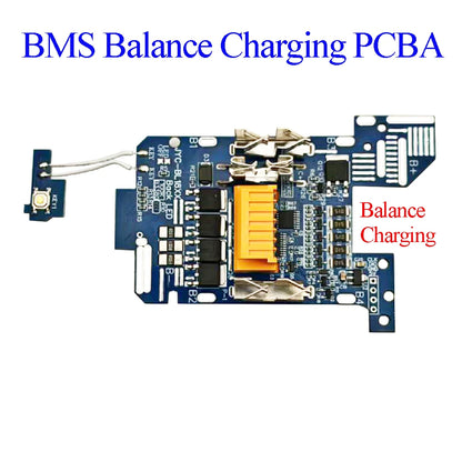 BL1830 BMS PCBA Balance Charging Circuit Board For MAKITA 18V Li-ion Battery Case Lithium Ion Batteries Pack BL1820 BL1860
