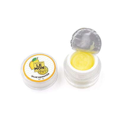 10pcs FUNMIX 5g Fruit Flavour Eyelash Extension Glue Remover Cream For Lashes Glue Remover No Irritating Lash Cleaning Cream