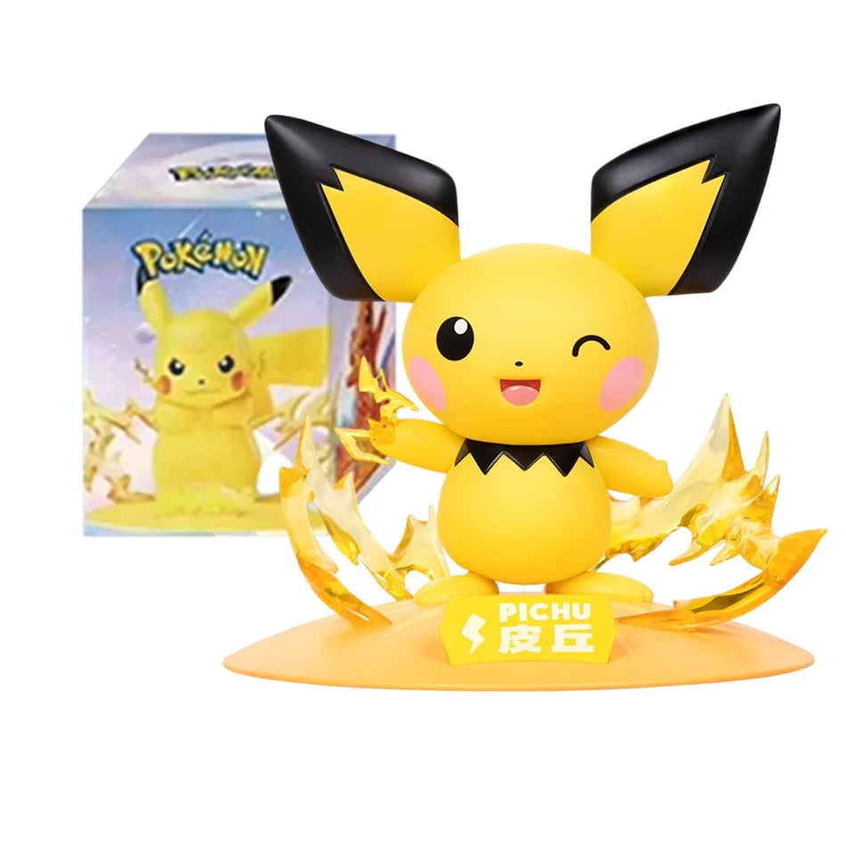 12 Pokémon Action Dolls Pikachu Blind Box Anime Models Desktop Decorations Pokémon Toys Children's Birthday Gifts
