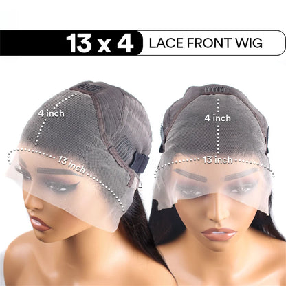 250 Density Loose Deep Wave Human Hair Wig 30 Inch HD 13x6 Lace Frontal Wig 13x4 Water Wave Curly Lace Front Wigs Preplucked