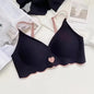 BH Bralette Top Women's Underwear No Steel Ring Pure Desire Comfortable Upper Support Sling Adjustable Beauty Back Bra for women