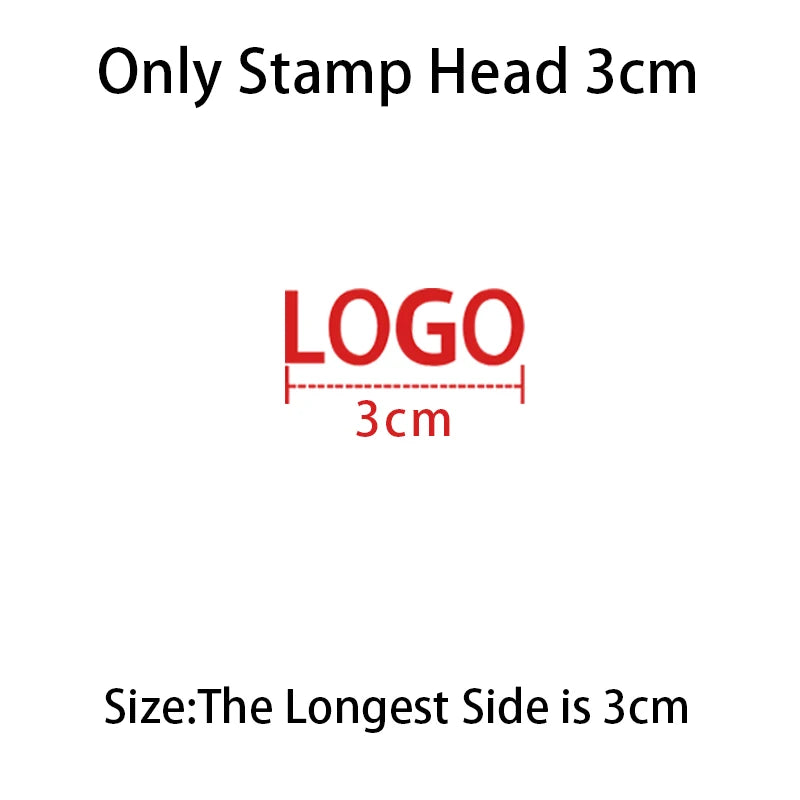 Personalized Leather Stamp Custom Logo Branding Iron Stamps Heating Brass Embosser Seals DIY Wood Cake Hamburger Craft Handmade