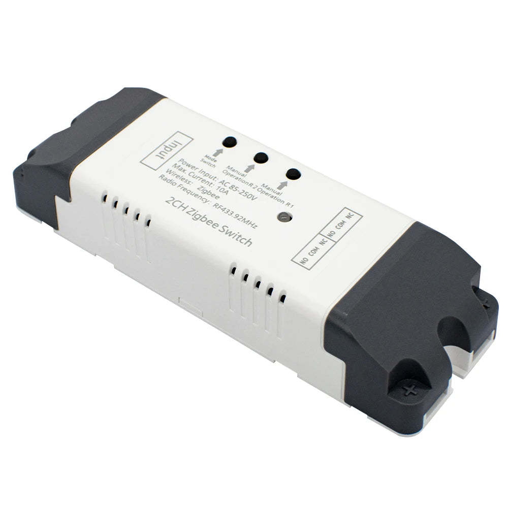 Zigbee Tuya Smart Home Relay 1/2/4CH Motor Switch Module,DC 12V 24V 32V 110V,4 Channel Radio RF Remote Control Alexa Google Home