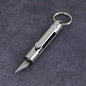 Sports Mini Copper Knife with Keychain Pendant - Portable Multi-functional Tool, Suitable for Camping, Daily Carrying and Paper Cutting, Portable Disassembly and Assembly Design, A Must for Men's Durable Outdoor Survival, Met