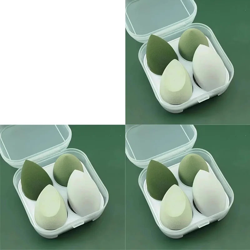 4/8/12pcs Makeup Sponge Blender Beauty Egg Cosmetic Puff Foundation Sponges Powder Puffs Women Make Up Accessories Beauty Tools