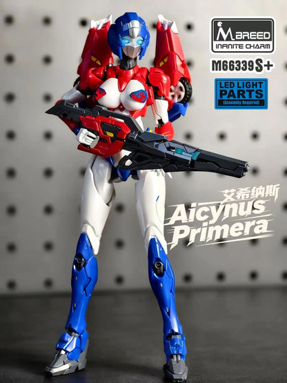 M Breed Infinite Charm M66339S AICY KO Sentinel FLAME TOYS Arcee Prime Transformation Assembly Model Kit Action Figures Toy