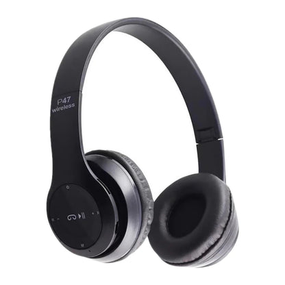 Fone Wireless Bluetooth Headphones HIFI Stereo Foldable P47 Earphones Kid Helmet Gift With Microphone Support SD Card For iPhone