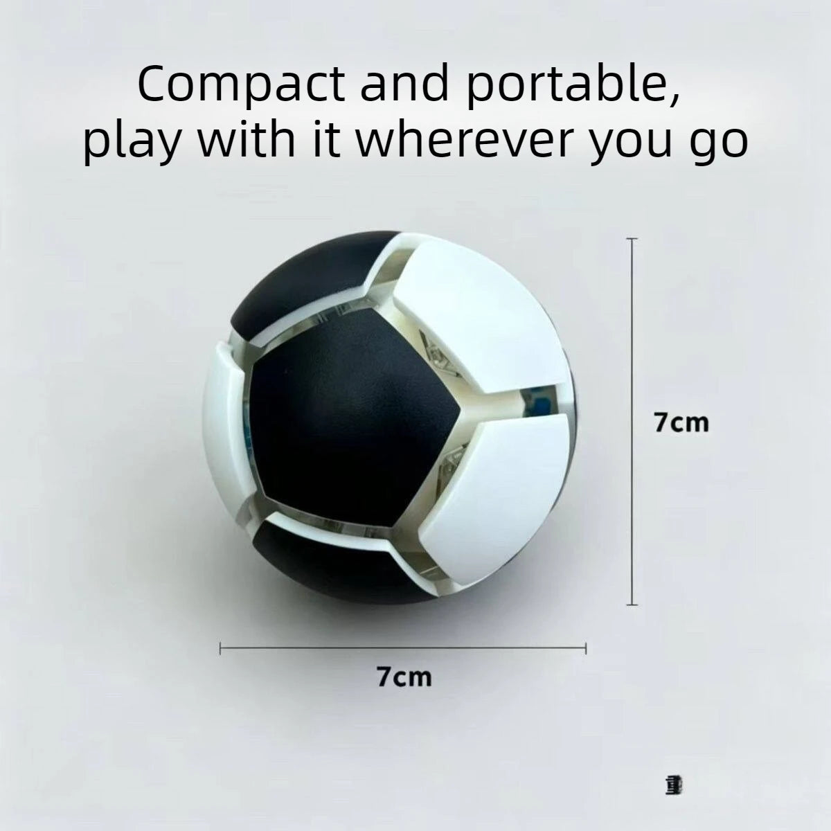 Football Soccer Keychain Fidget Stress Relief Pendant Multi National Team Souvenir Portable Decompression Toy With Gift Box
