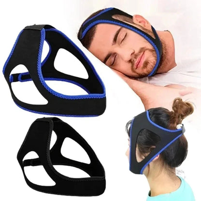 1/2/4pcs Anti-snoring Mouthpieces Chin Strap Sleep Care Breathable and Comfortable Anti Snore Belt for Men Women Daily Sleeping