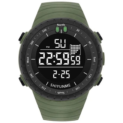 Top Men's Sports Watch 50M Waterproof Military Display Clock Man Watches LED Digital Luxury Fashion  Electronic Wristwatch  2111
