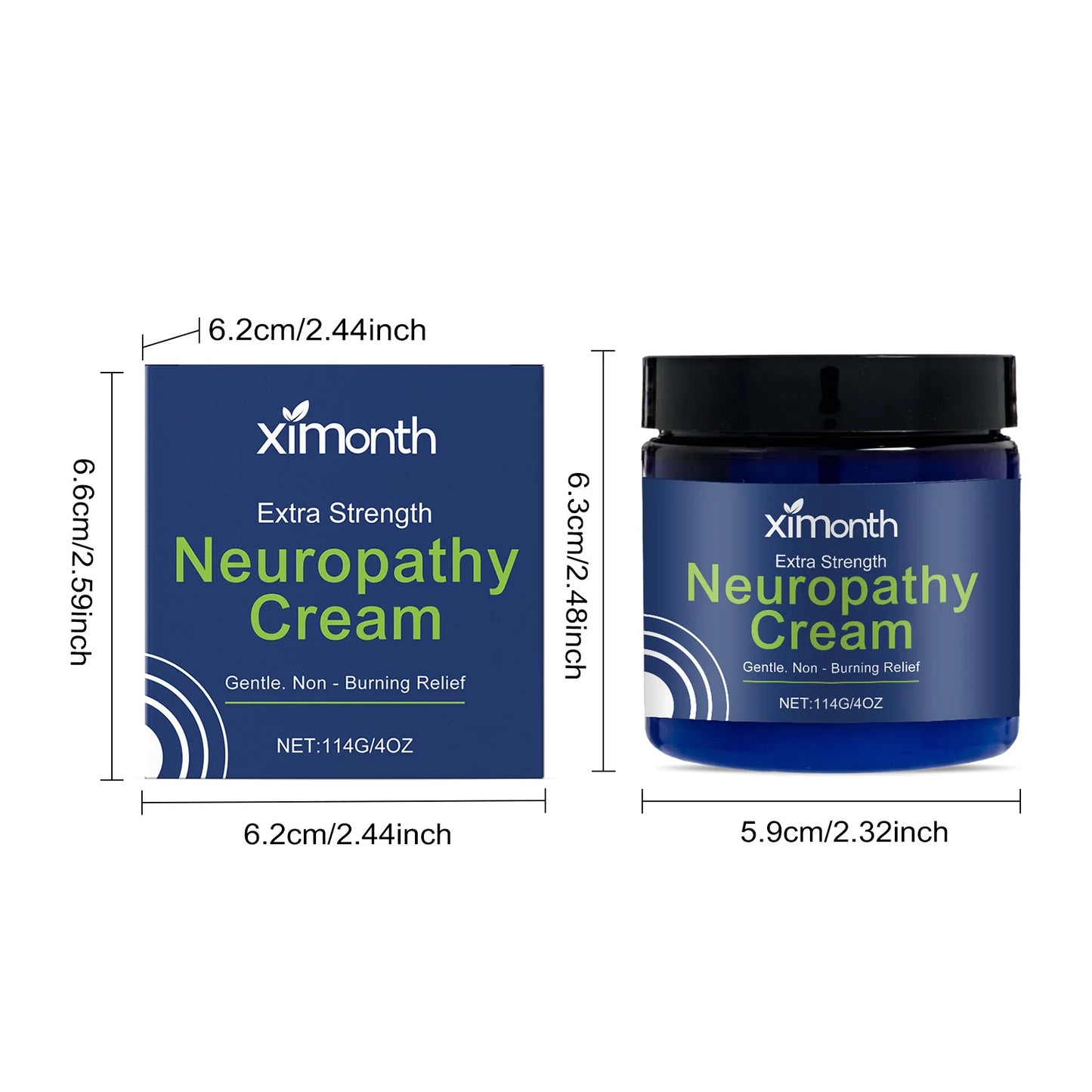 Diabetic Neuropathy Cream Reduce Shoulder Back Wrist Nerve Numb Restore Joint Flexibility Strengthen Bones Muscle Pain Ointment