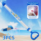 3-piece fireworks water gun for playing in water, toy for beach, children's water gun toy, party water gun, floating water gun