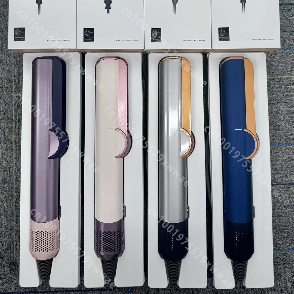 2 IN 1 Professional Hair Straightener & Hair Dryer Heat-Up Hair Flat Iron, Negative Ion Iron Long-Lasting Styling Tool 1.8M&2.7M