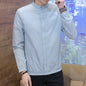 Lightweight Sunscreen Coats Men's Breathable Stand Collar Jacket Men 2026 Summer Sun UV Protection Outdoor Fishing Skin Clothing
