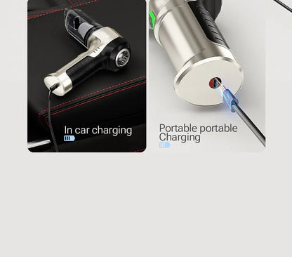 SZUK NEW C017MAX Car Vacuum Cleaner Wireless Mini Handheld Strong Suction Cleaning Machine Portable Vacuum Cleaner for Car Home