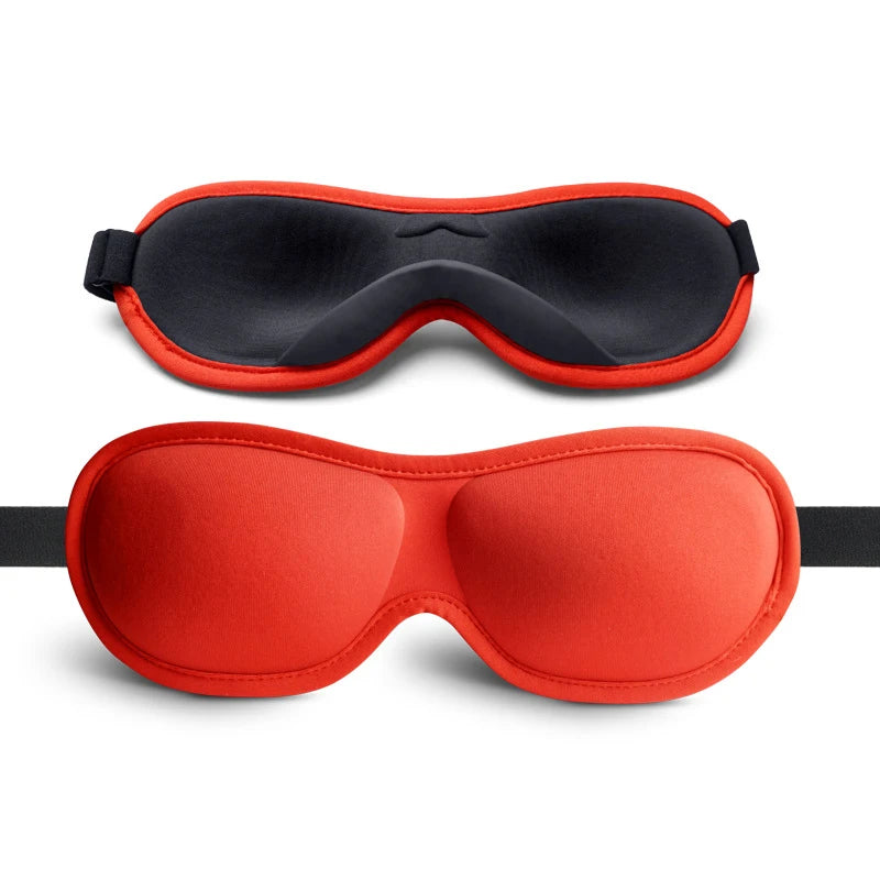3D Eye Sleeping Mask Breathable Flight Nap Night Shading Sleep Eye Mask Portable Women Men Eye Cover Patch Milk Silk Eyeshade