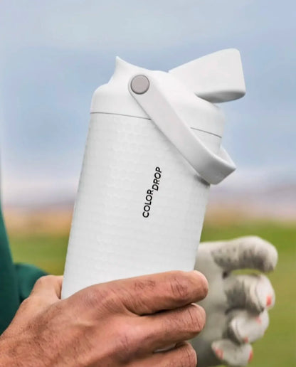 Sway 30oz Insulated Cup Golf Edition Handle Cup Insulated Water Bottle Sports Large Capacity Straw Water Cup