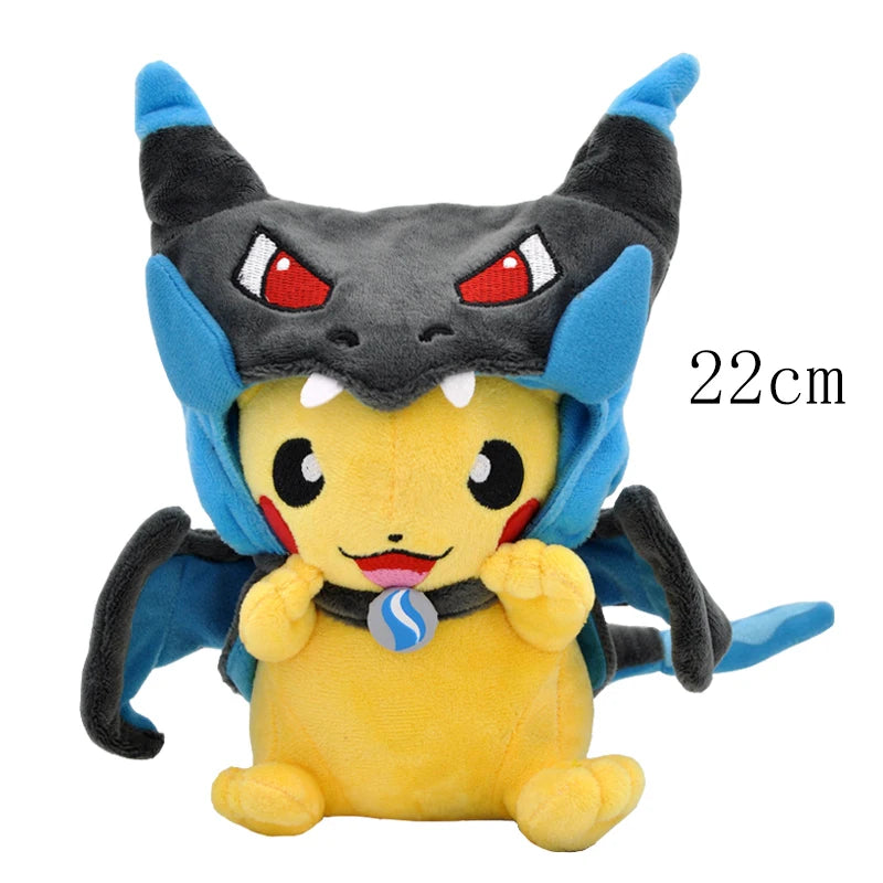 70 Styles Pokemon Plush Toy Dragapult Gengar Pikachu Eevee Evolution Scorbunny Cinderace Doll Morpeko Christmas Gift for Kids