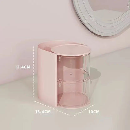 Hair Accessories Organizer Acrylic Storage Box Clear Hair Tie Organizer for Headband Makeup Brush Holder Desk Jewelry Organizer