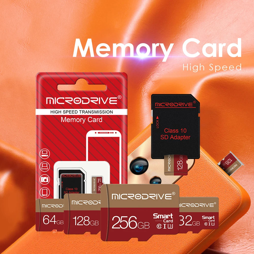 Original micro tf sd card 256GB 128GB 64GB 32GB TF Class 10 UHS-1 Memory Card  flash card Memory Micro for Samrtphone PC