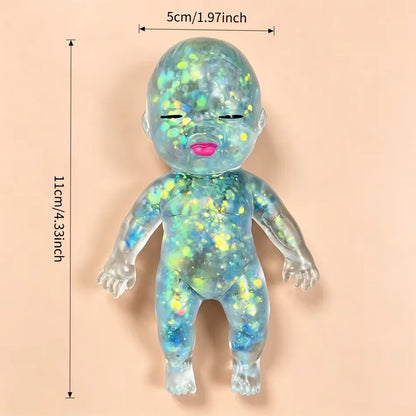 Squishy Maltose Sugar Baby Squeeze Toy Baby Stretchable Slow Rising Fidget Toy for Adults Stress Anxiety Relief Gifts Home Decor
