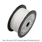 5/10/20M UL1423 PTFE Micro Fine Wire 38/36/34/30/28/26/24AWG PVDF Insulated Electronic Single Core Silver Plated Copper Cable