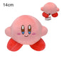 Cute Multicolor Kirby Plush Toy Kawaii Anime Star Kirby Sword Kirby Waddle Doo Elfilin Stuffed Doll Peluche Birthday Gifts