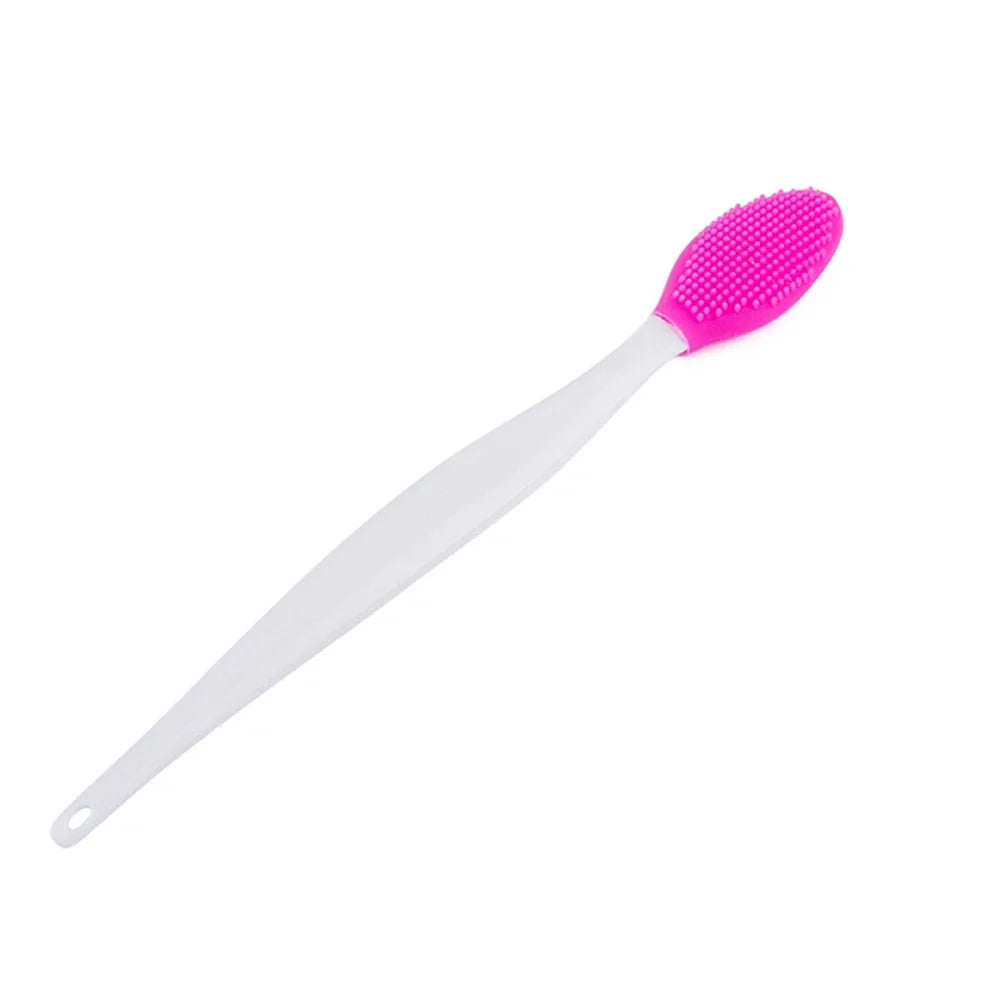 1PC/4PCS  Beauty Skin Care Wash Face Silicone Brush With Replacement Head Exfoliating Nose Clean Blackhead Removal Brushes Tools