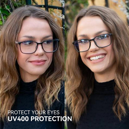 ZENOTTIC Fashion Square Anti Blue Light Blocking Reading Glasses Men Sport Readers Eyewear Unisex Anti Glare Computer Eyeglasses