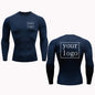 Your Design Logo Top Men Women Print Original Design Tshirts Jogging Workout Gym Quick Dry  New Custom Compression T Shirt