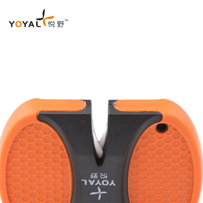 YOYAL Professional Outdoor Mini Knife Sharpener Ceramic and Carbide Knife Sharpening afiador diamante machines TAIDEA