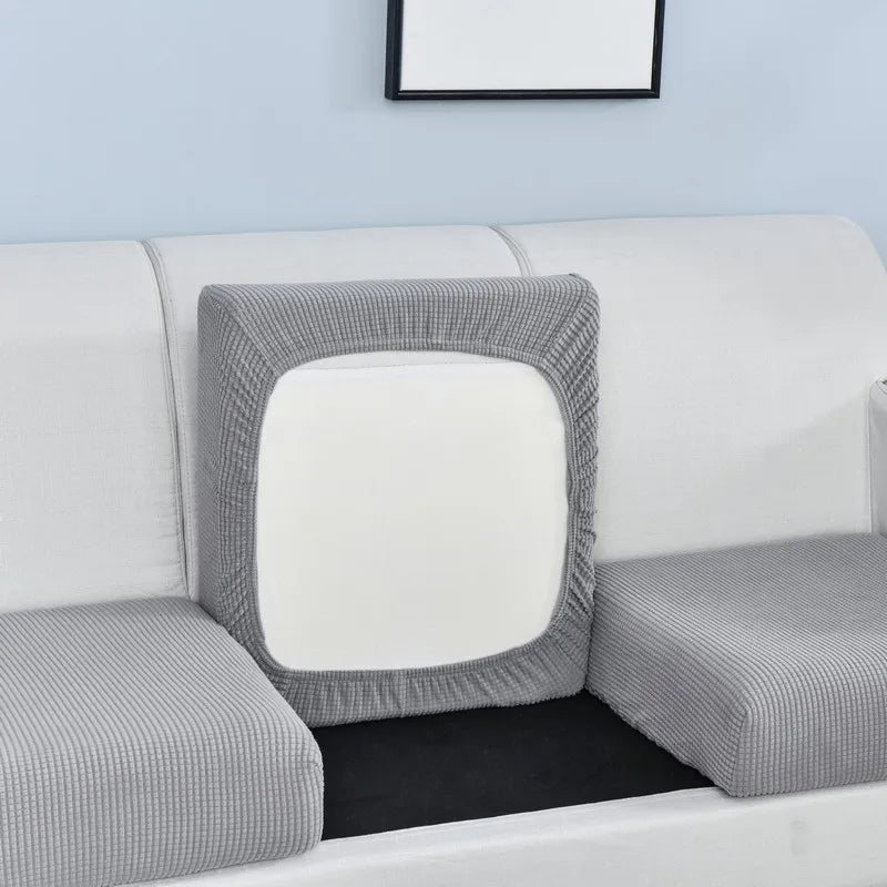 Polar Fleece Sofa Seat Cushion Cover Elastic Sofa Covers for Living Room Pet Kids Mat Chair Cover Furniture Protector 10 Sizes