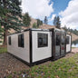 Restaurant 20FT 40 Ft Prefab Steel Prefabricated Sandwich Panel Expandable Living Container House Tiny Homes With Bathroom