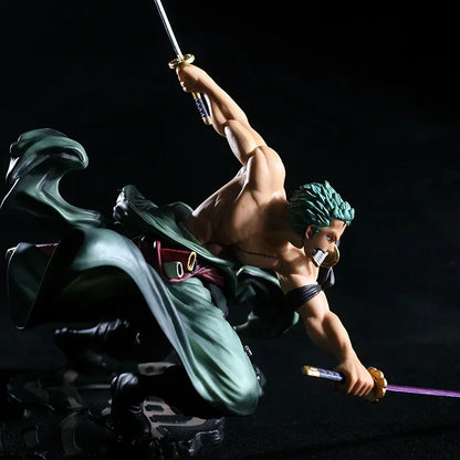 Anime Figure One Piece Luffy Roronoa Zoro Three-Blade Sa-Maximum Manga Statue PVC Action Collection Model Toys