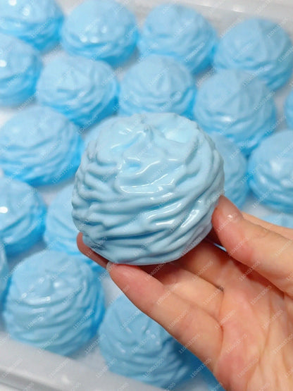 Crunchy Whipping Cream Stress Ball Squishy Toys Moldable Whipped Cream Squeeze Ball ASMR Anti Stress Fidget Toys for Adults