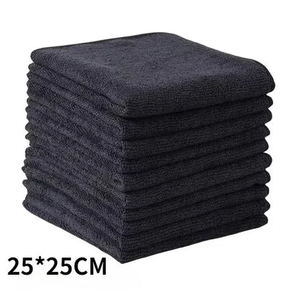 5Pcs Thicken Microfiber Cleaning Cloths Bicycle Car Kitchen Clean Towel Absorbent Soft Stain-removing Cloth Reusable Clean Tools