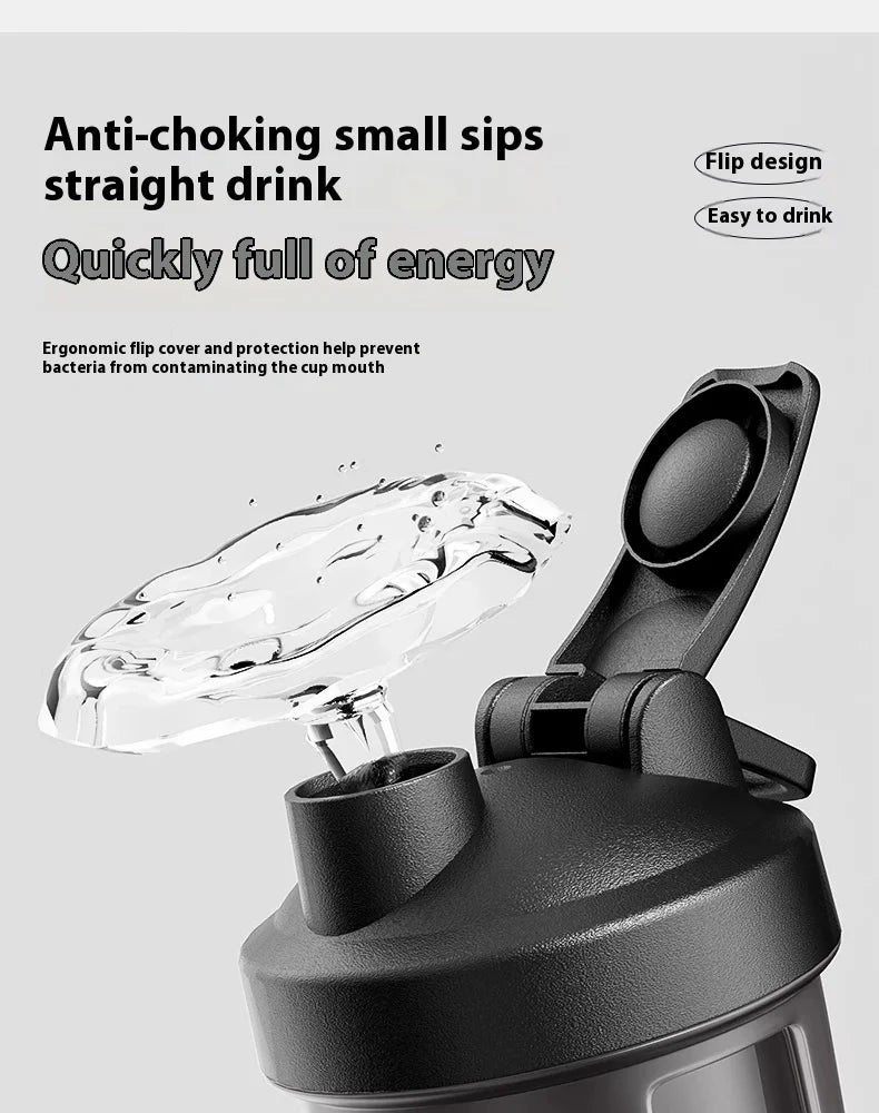 Gianxi Shaking Cup Fitness Sports Water Cup Protein Powder Shaking Cup Milk Shake Brewing Mixing Cup Male Female Cup