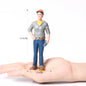 Realistic Professionals Pretend Career People Figures,Representing a Variety Of Occupations From Fire Fighter to Nurse Figurines