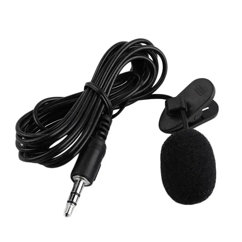 1.5m Mini Portable Microphone Condenser Clip-on Lapel Mic Wired USB 3.5mm Type C Microphone For Laptop PC Camera