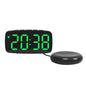 Super Loud Vibrating Alarm Clock LED Table Clock with Brightness Adjustment Desktop Clock for Heavy Sleeper Deaf Hard of Hearing