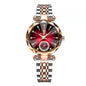 POEDAGAR Luxury Diamond Dial Woman Wristwatch Waterproof Stainless Steel Watch for Ladies Elegant Simple Quartz Women's Watches