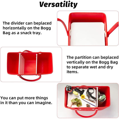 Divider Tray for Bogg Bag Accessories Compatible with Bogg Bag X Large Organizing Your Bags and Divide Space