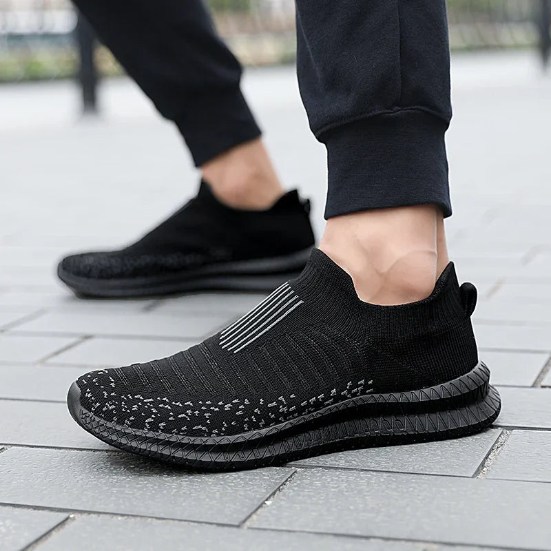 Large Size Casual Sneakers Men'S Sports Shoes Fashion Easily Breathable Men Platform Sneakers Comfortable Running Mens Shoes
