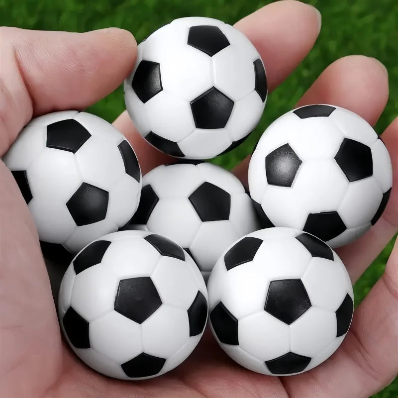 6Pcs Mini PU Squeeze Soccer Ball Toys Sports Theme Birthday Party Favors PU Football Gift Stress Relieving Squeezing Toys