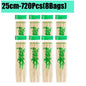 90-1350Pcs Bamboo Wooden BBQ Skewers Sticks Disposable 15/20/25/30cm for Grilling, Fruit, Kabob,BBQ, Barbecue, Camping, Outdoor