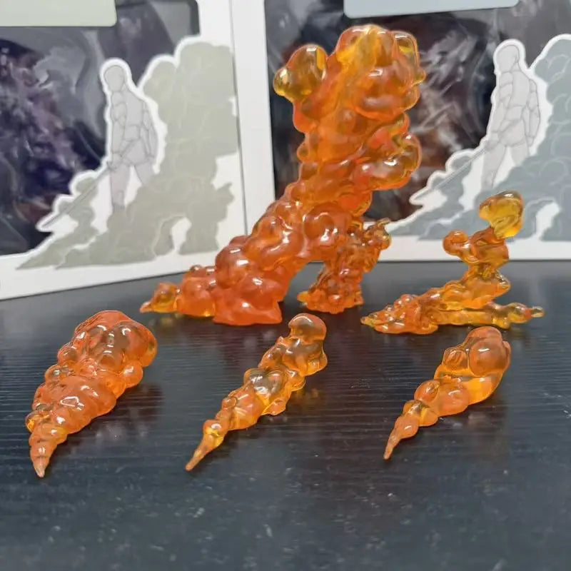 EFFECT Smoke Cloud Special Effect Parts Universal Scene Accessory For 1/12 Articulated Action Figure Model Diorama Display Decor